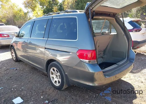 2008 Honda Odyssey Touring from USA, damaged, VIN 5FNRL38868B109604